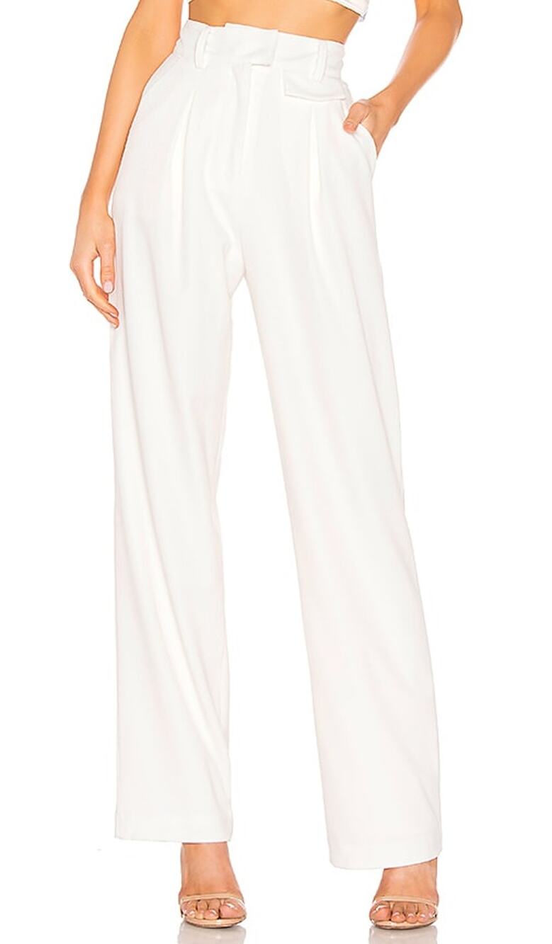 Lpa Tailored Beige Carlotta Pants Size S